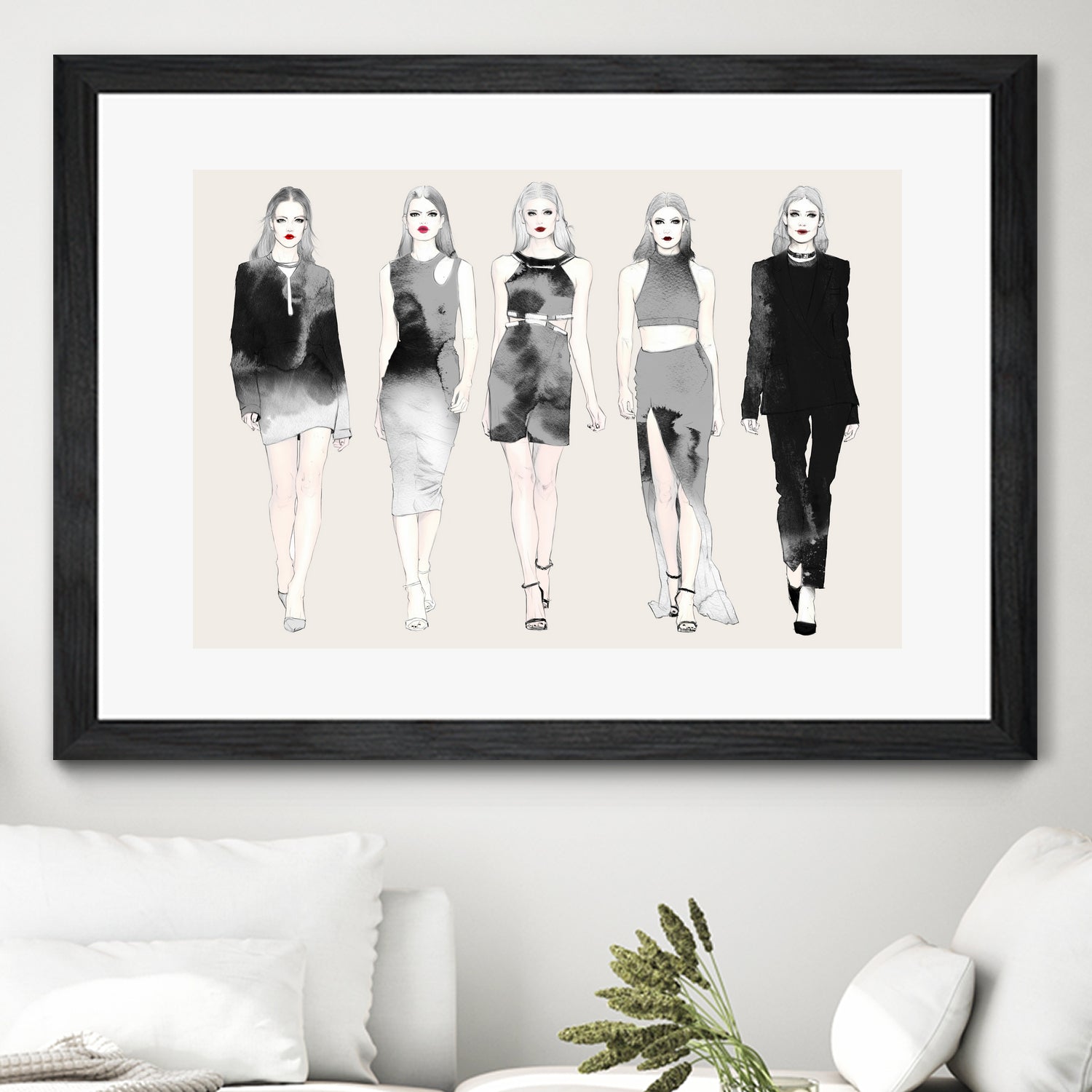 On Wednesdays We Wear Black by Sara Eshak on GIANT ART - black photo illustration