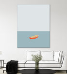 OCEAN SV�MMERE No.01 by Swen Swensøn on GIANT ART - blue digital painting