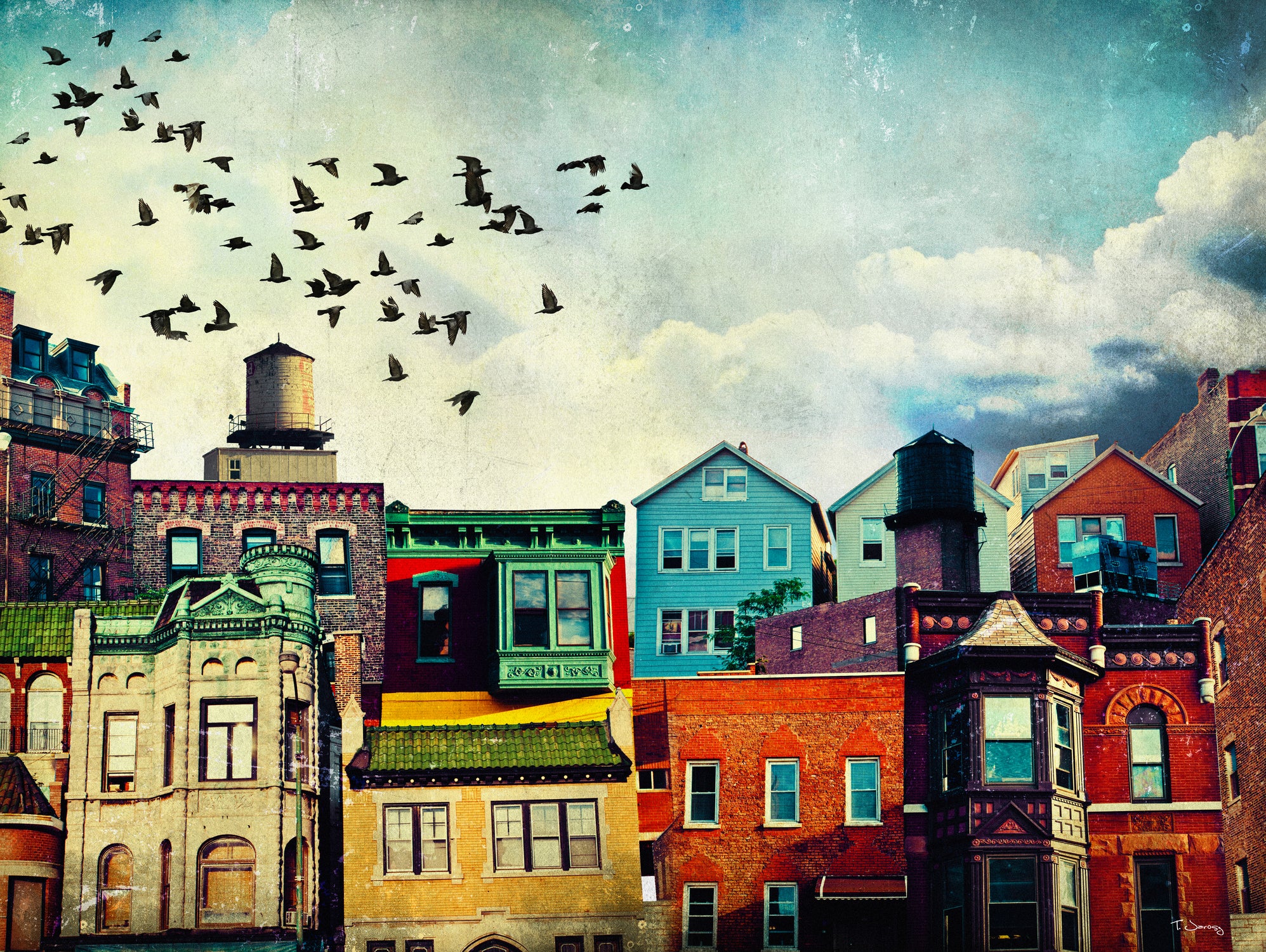 A Grand Avenue by Tim Jarosz on GIANT ART - photo illustration