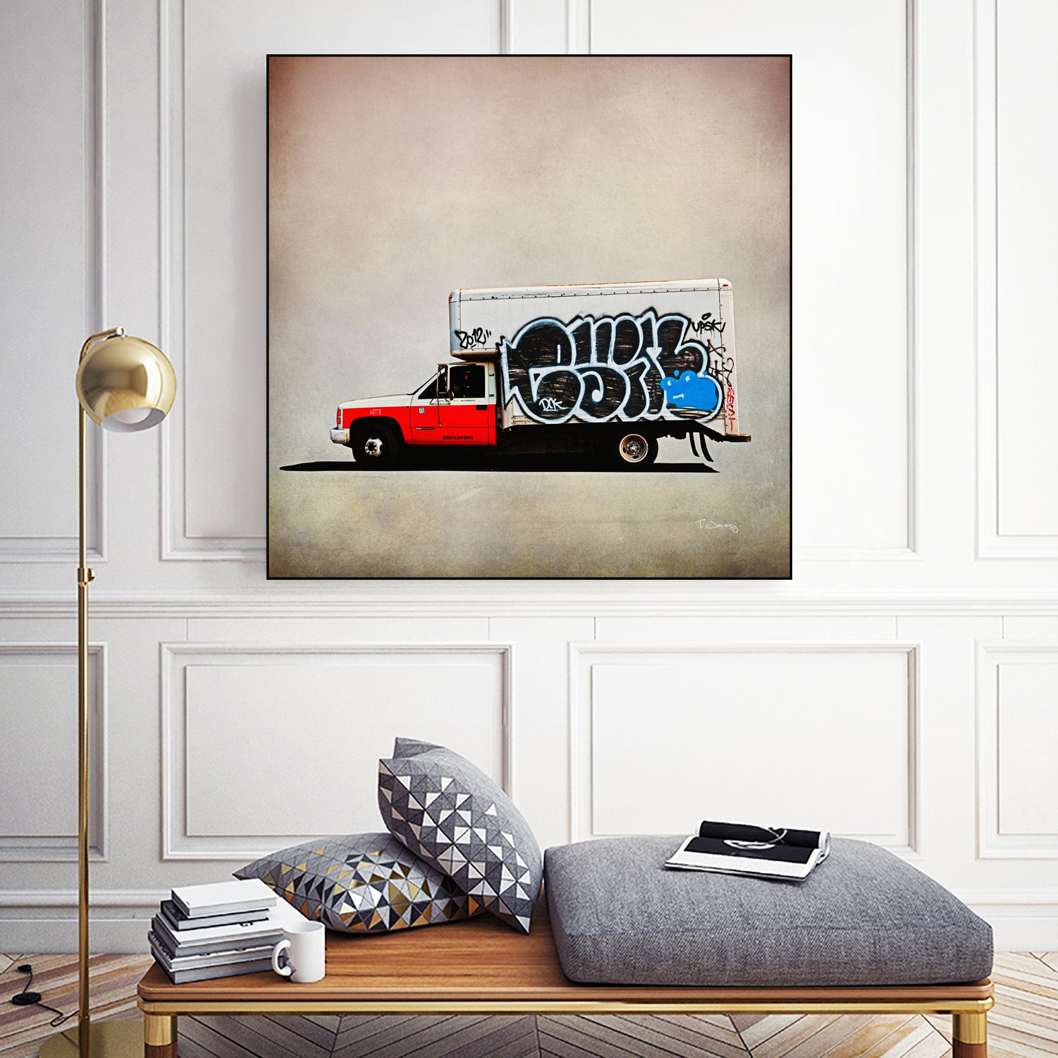 Truck #4 by Tim Jarosz on GIANT ART - photo illustration