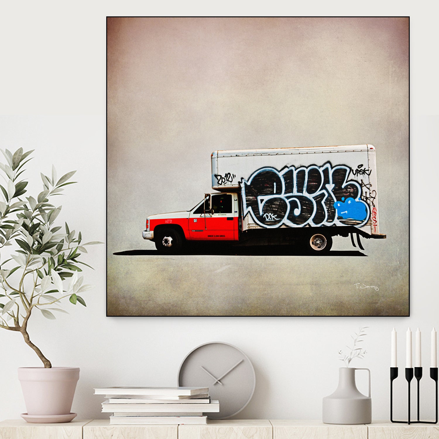 Truck #4 by Tim Jarosz on GIANT ART - photo illustration