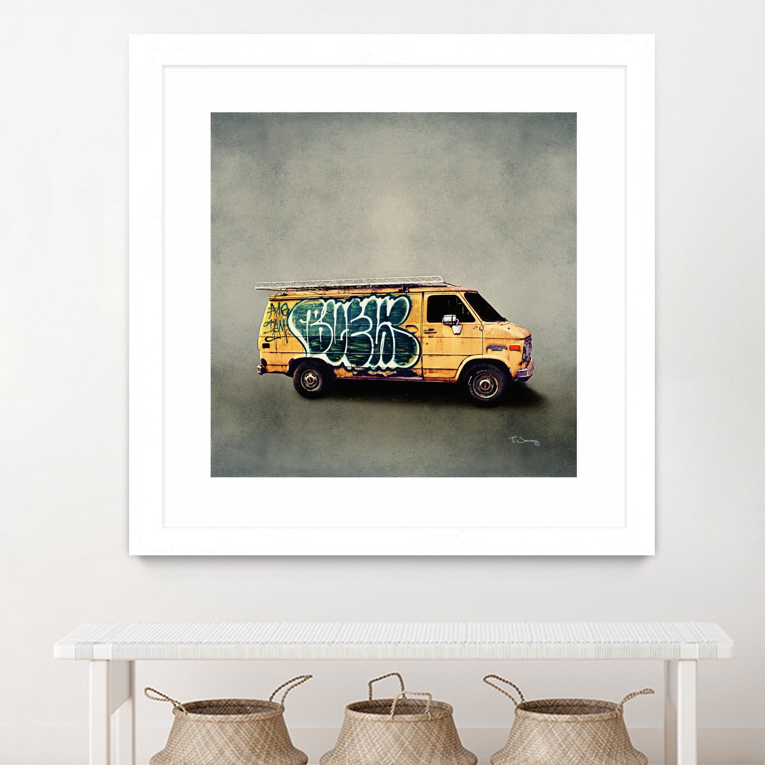 Van #8 by Tim Jarosz on GIANT ART - photo illustration