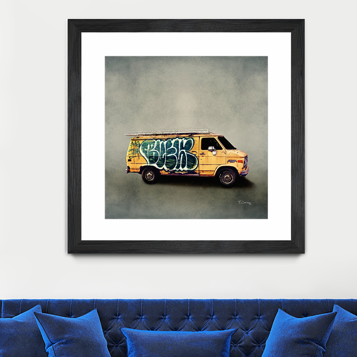 Van #8 by Tim Jarosz on GIANT ART - photo illustration