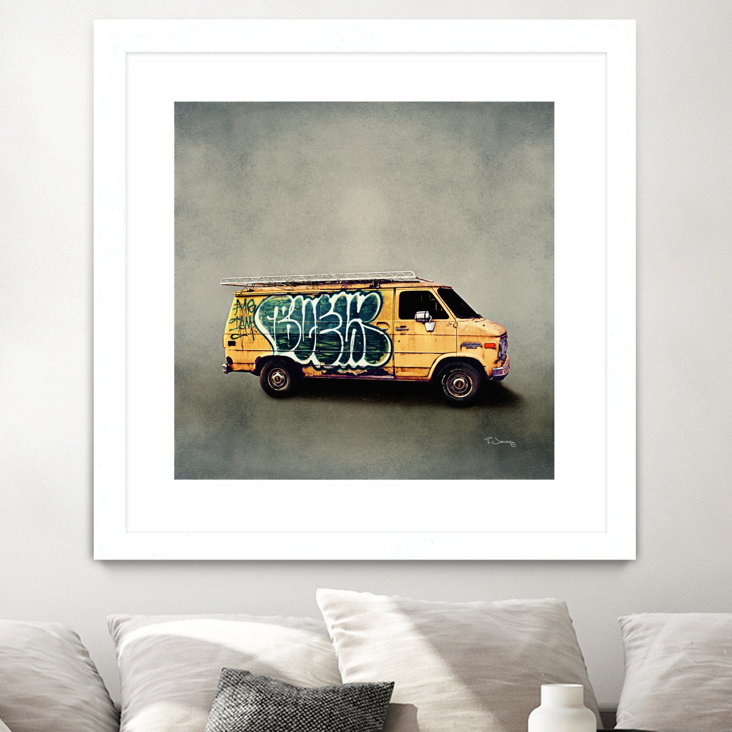 Van #8 by Tim Jarosz on GIANT ART - photo illustration