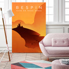 Outer Rim Travel Bureau: Bespin by Michael Mateyko on GIANT ART - typography