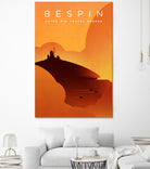 Outer Rim Travel Bureau: Bespin by Michael Mateyko on GIANT ART - typography