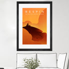 Outer Rim Travel Bureau: Bespin by Michael Mateyko on GIANT ART - typography