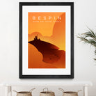 Outer Rim Travel Bureau: Bespin by Michael Mateyko on GIANT ART - typography