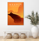 Outer Rim Travel Bureau: Bespin by Michael Mateyko on GIANT ART - typography