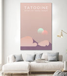 Outer Rim Travel Bureau: Tatooine by Michael Mateyko on GIANT ART - typography