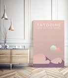 Outer Rim Travel Bureau: Tatooine by Michael Mateyko on GIANT ART - typography