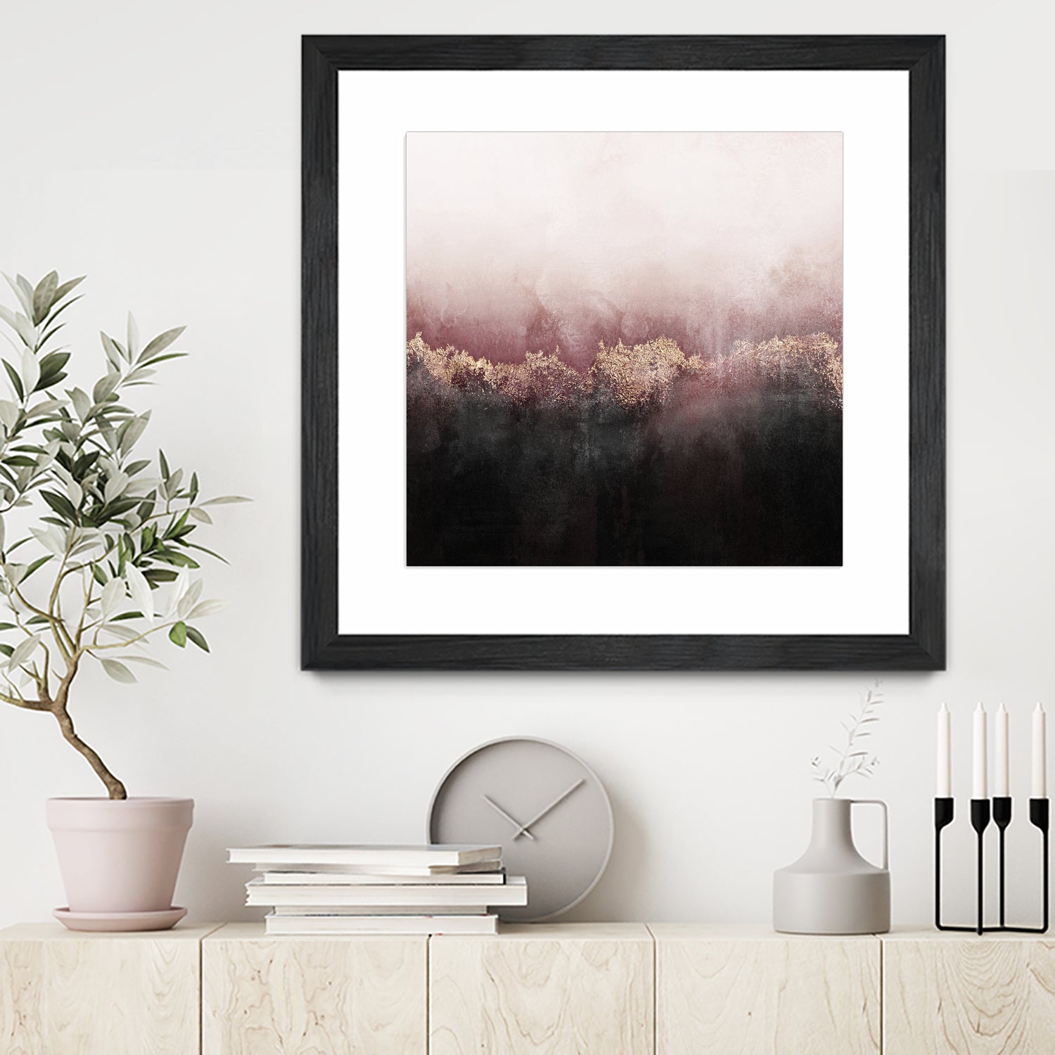 Pink Sky by Elisabeth Fredriksson on GIANT ART - pink digital painting