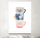 A cup of happiness by Elisabeth Fredriksson on GIANT ART - gray digital painting