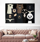 Bears of the world by Rodrigo Esparza-Salas on GIANT ART - white digital drawing