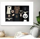 Bears of the world by Rodrigo Esparza-Salas on GIANT ART - white digital drawing