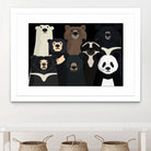 Bears of the world by Rodrigo Esparza-Salas on GIANT ART - white digital drawing