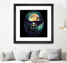 The Scream Before Christmas by Francis Mi Oza on GIANT ART - black digital painting