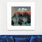 Thinking of a Place by Jamison Gish on GIANT ART - blue digital painting