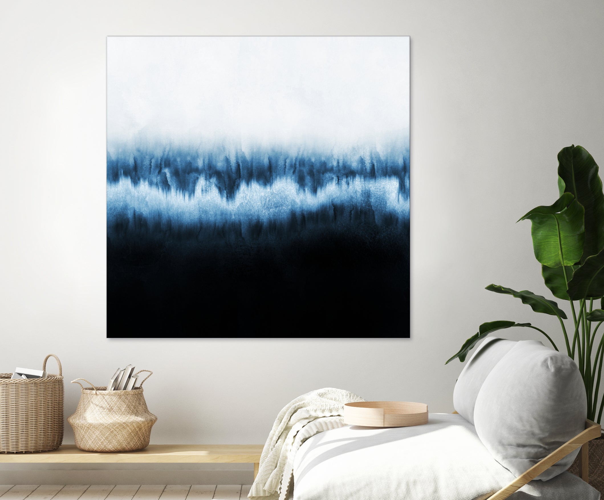 Forest Of Frost by Elisabeth Fredriksson on GIANT ART - blue digital painting