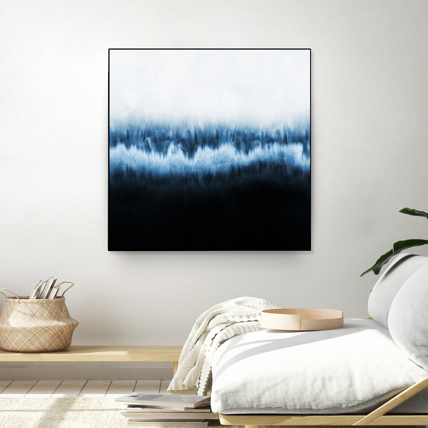 Forest Of Frost by Elisabeth Fredriksson on GIANT ART - blue digital painting