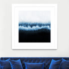 Forest Of Frost by Elisabeth Fredriksson on GIANT ART - blue digital painting