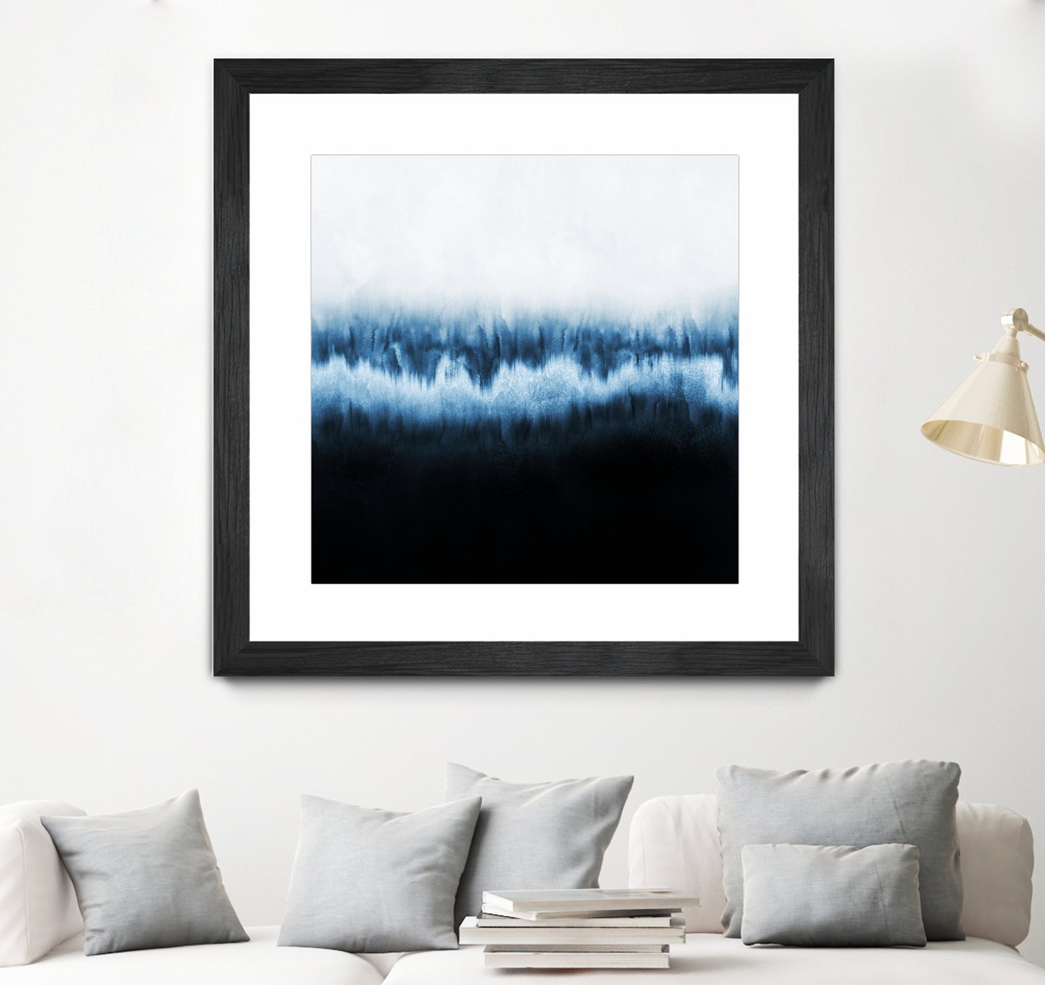 Forest Of Frost by Elisabeth Fredriksson on GIANT ART - blue digital painting