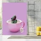 TEA-REX by Jonas Loose on GIANT ART - pink photo manipulation