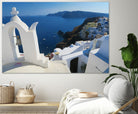 Oia Santorini v by Haris Kavalla on GIANT ART - blue photo manipulation