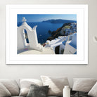 Oia Santorini v by Haris Kavalla on GIANT ART - blue photo manipulation