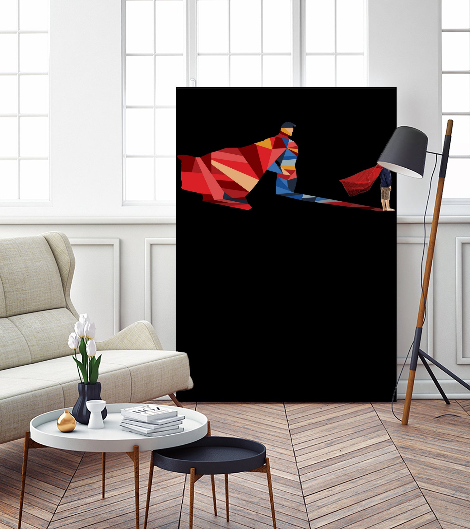 Asian Hero by Jason Ratliff on GIANT ART - red digital painting