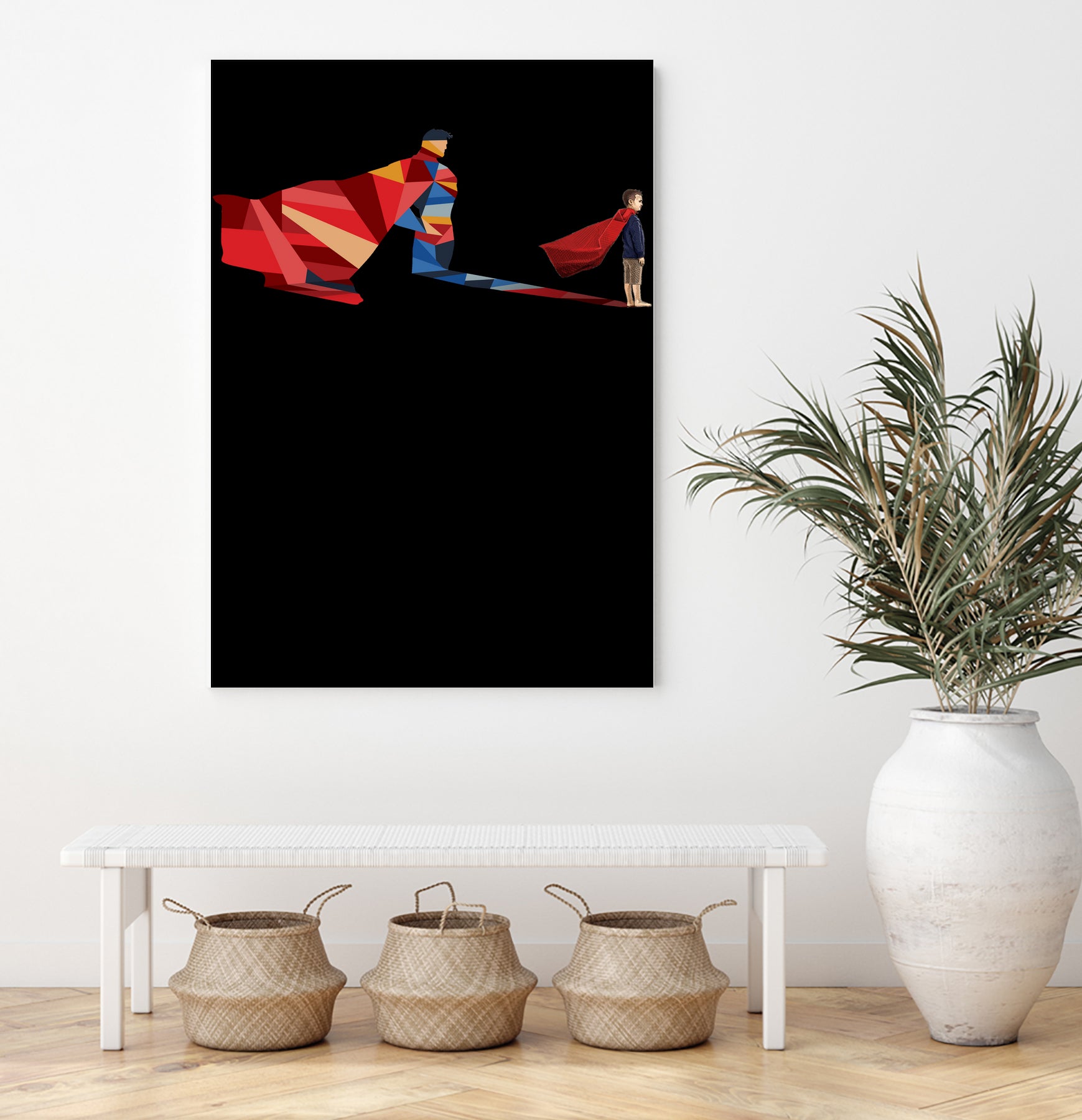 Asian Hero by Jason Ratliff on GIANT ART - red digital painting