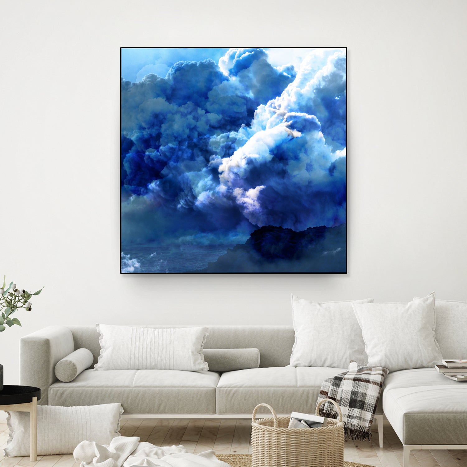 Clouds by Ash Nieman on GIANT ART - blue photo manipulation