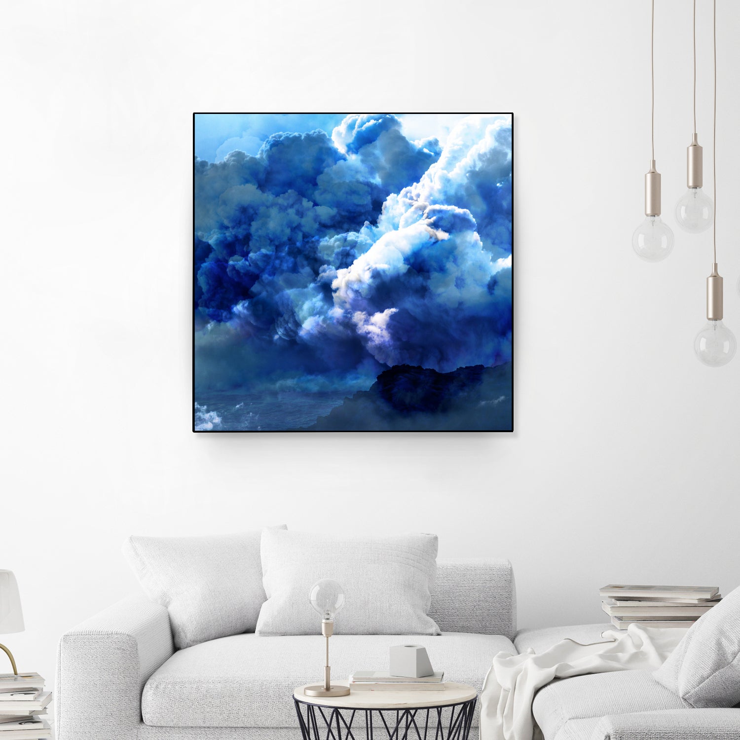 Clouds by Ash Nieman on GIANT ART - blue photo manipulation