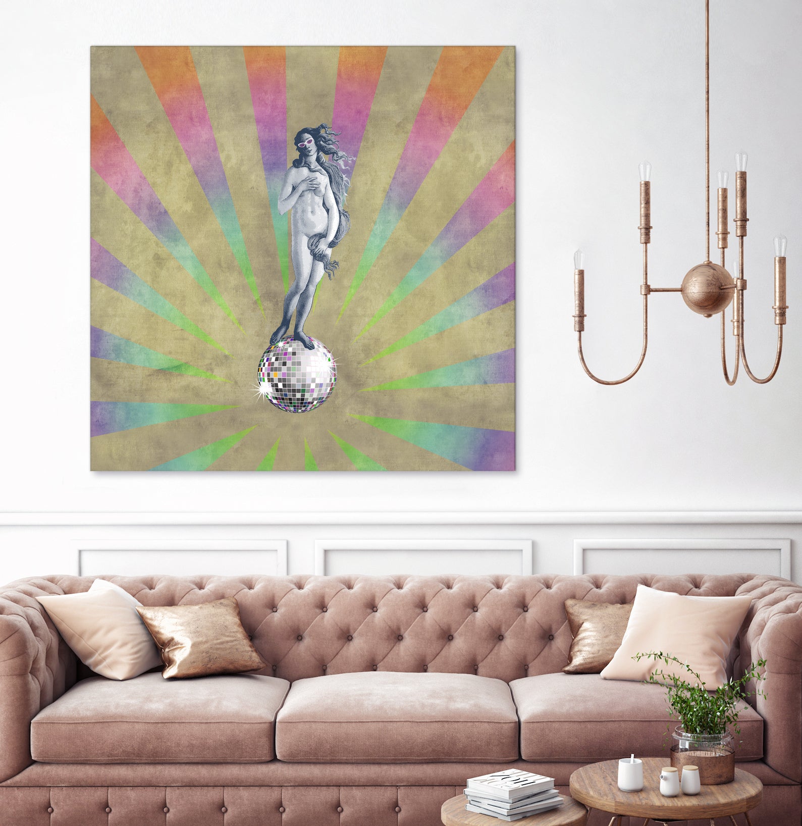 Disco Venus by Angelo Cerantola on GIANT ART - white photo illustration