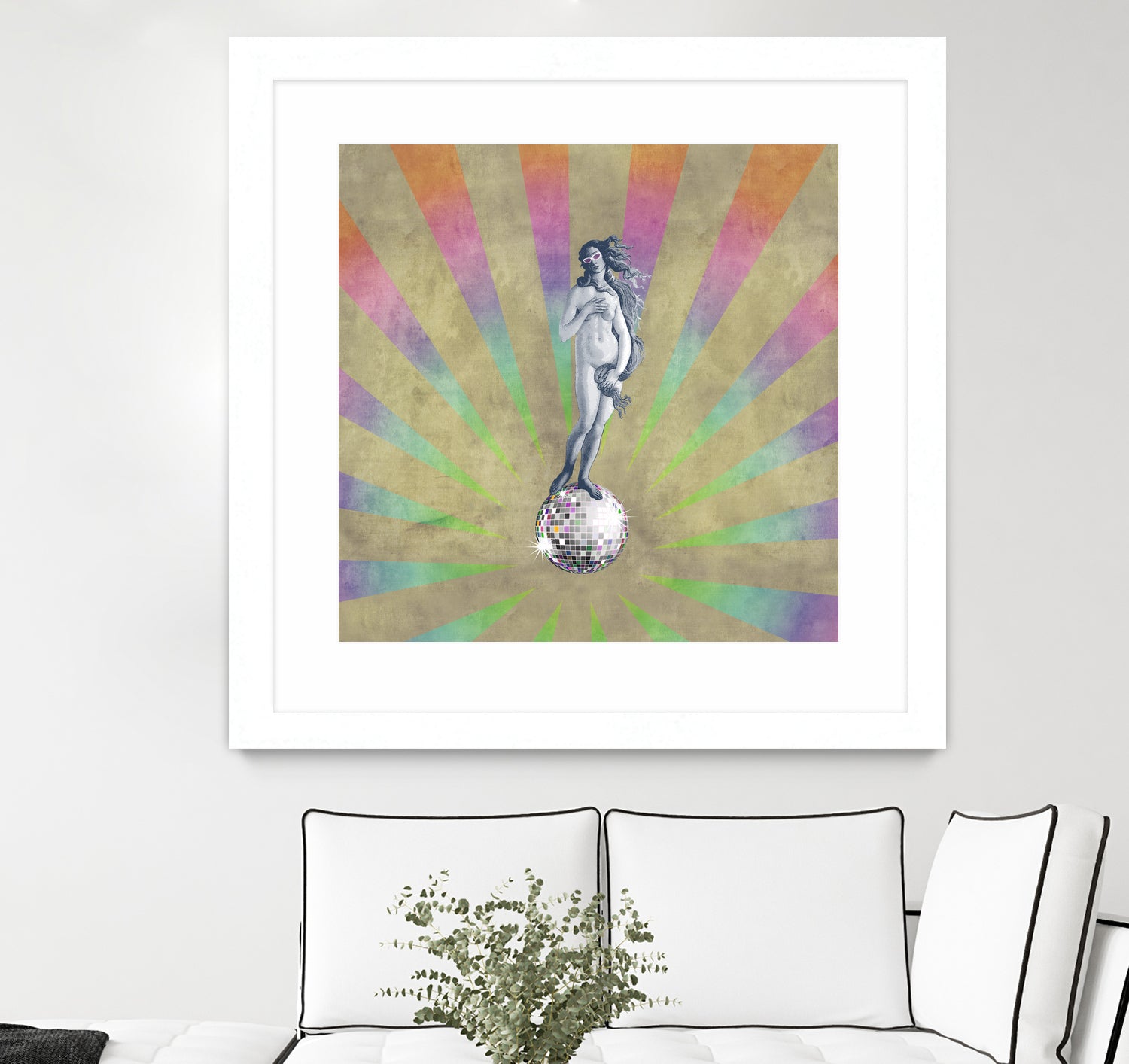 Disco Venus by Angelo Cerantola on GIANT ART - white photo illustration