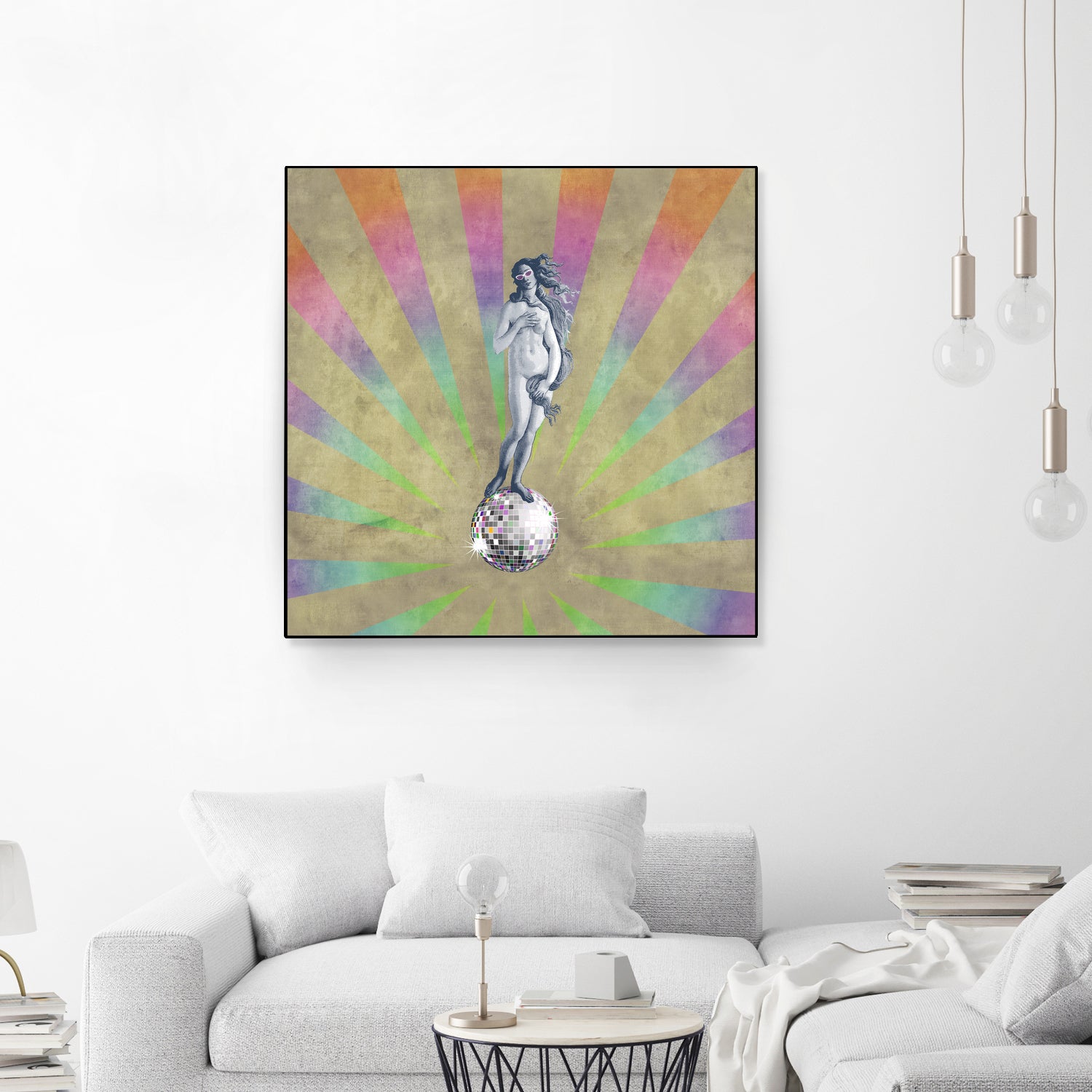 Disco Venus by Angelo Cerantola on GIANT ART - white photo illustration