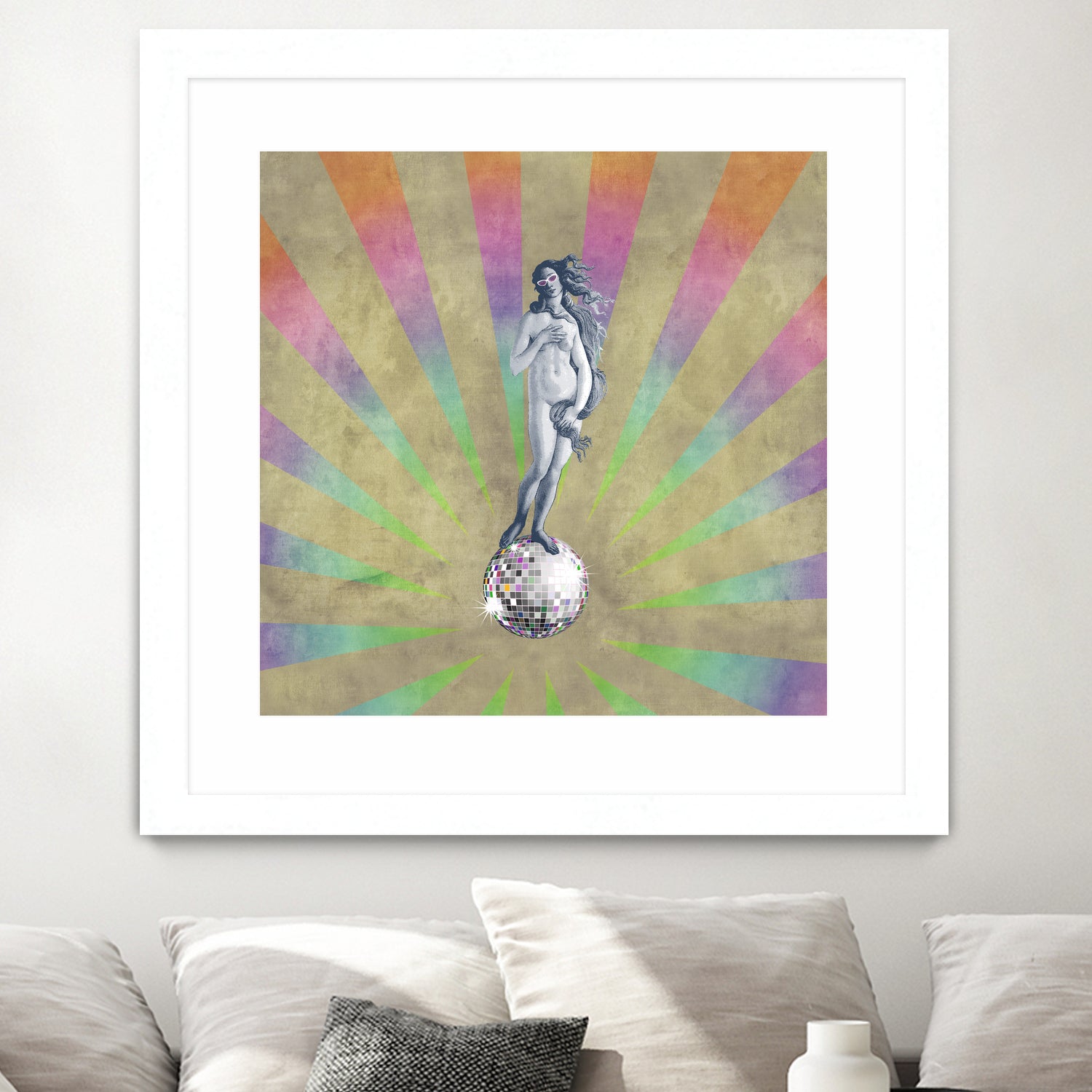 Disco Venus by Angelo Cerantola on GIANT ART - white photo illustration