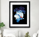 The last apple tree by Robert Farkas on GIANT ART - blue digital painting