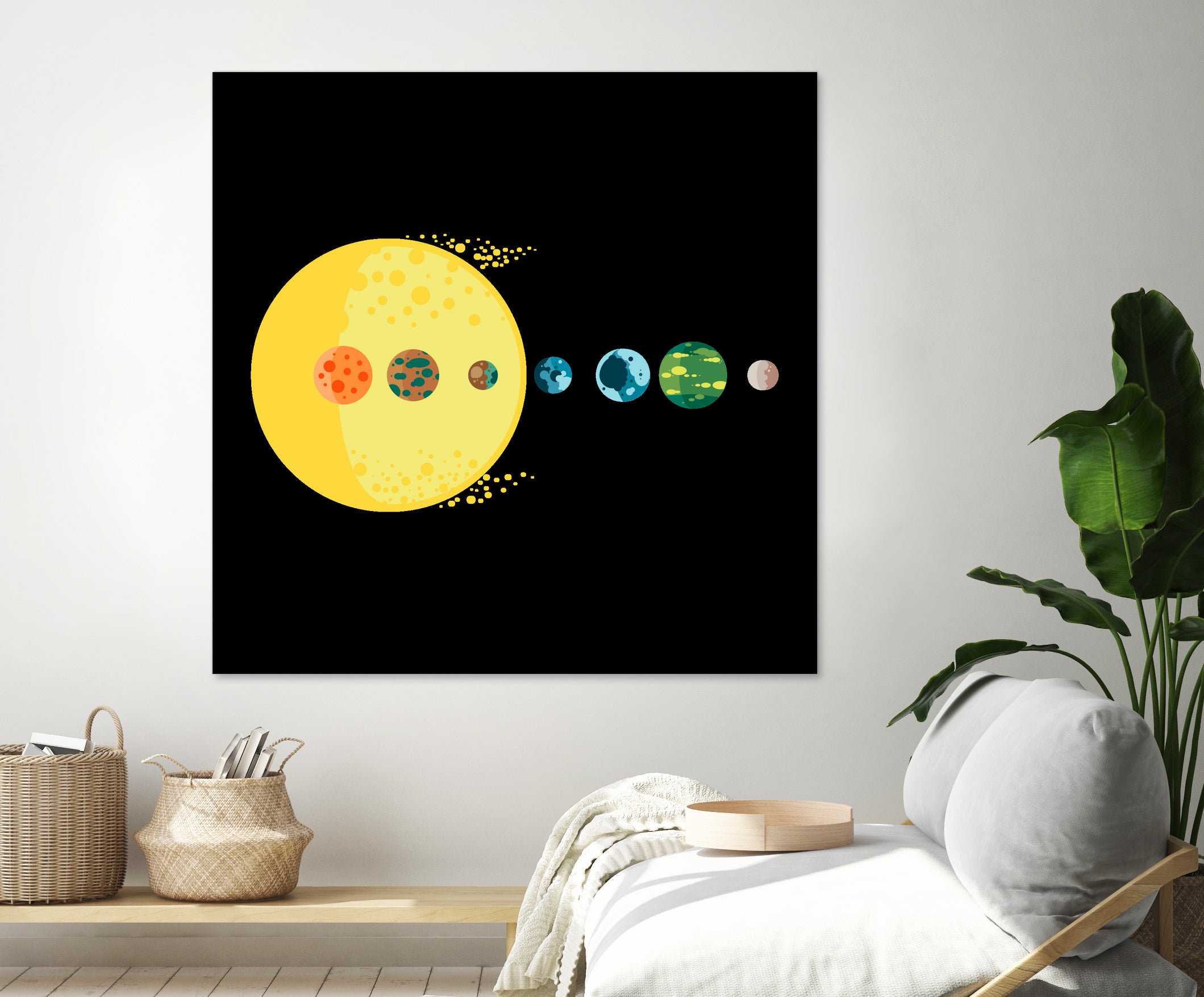 Trappist System by Alessandra Gagliano on GIANT ART - blue vector illustration