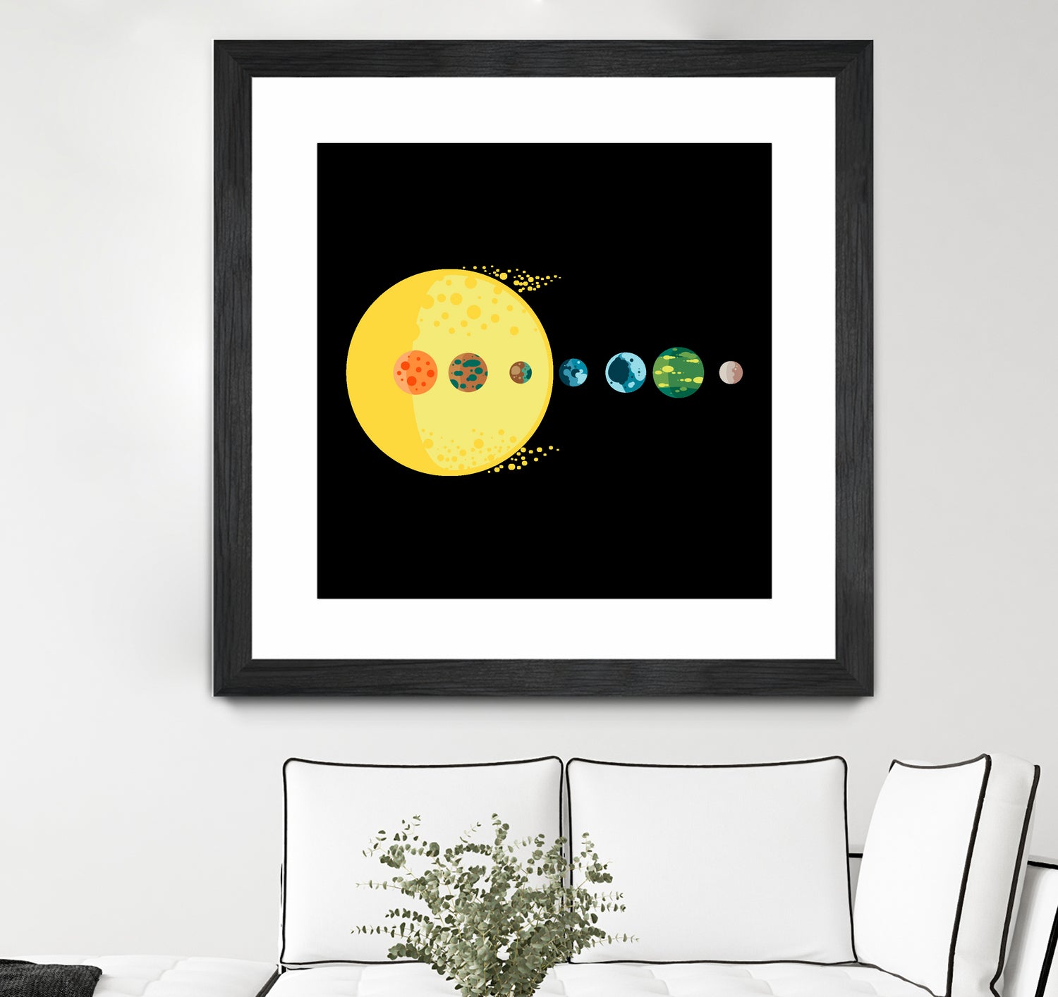 Trappist System by Alessandra Gagliano on GIANT ART - blue vector illustration