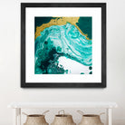 Emerald Coast by L. Renee Jones on GIANT ART - green mixed media