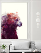 Bear Calm by Amy Hamilton on GIANT ART - mixed media