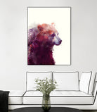 Bear Calm by Amy Hamilton on GIANT ART - mixed media