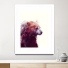 Bear Calm by Amy Hamilton on GIANT ART - mixed media