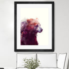 Bear Calm by Amy Hamilton on GIANT ART - mixed media