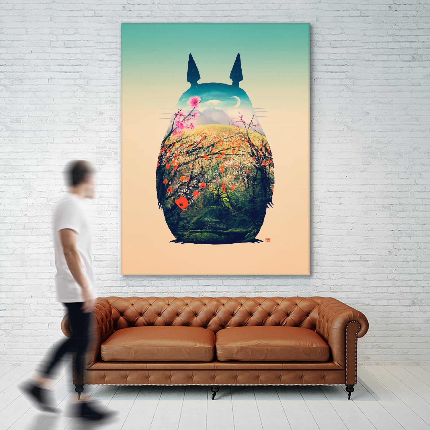 Tonari No Totoro, Special Edition by Victor Vercesi on GIANT ART - digital painting