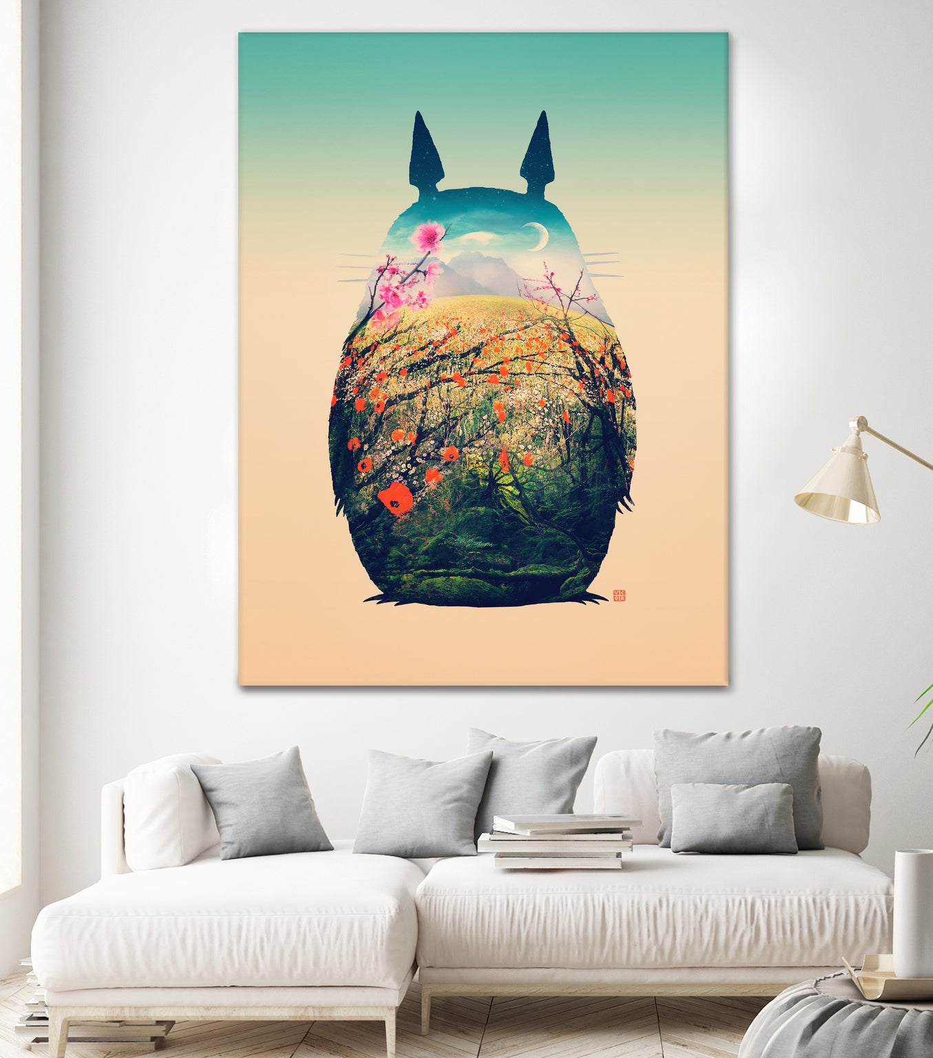 Tonari No Totoro, Special Edition by Victor Vercesi on GIANT ART - digital painting