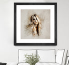 Taylor Momsen by Claudio Tosi on GIANT ART - orange digital painting