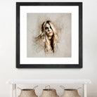 Taylor Momsen by Claudio Tosi on GIANT ART - orange digital painting