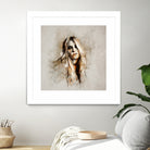 Taylor Momsen by Claudio Tosi on GIANT ART - orange digital painting